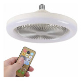 Ventilador De Teto Com Iluminação E27 Silencioso