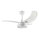 Ventilador De Teto Led Branco Transparente 110v Tron 3 Pás Diâmetro 1000 Mm Frequência 60 Material Das Pás Plástico 127v
