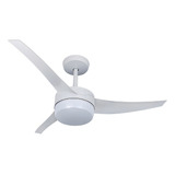 Ventilador De Teto Venti-delta Lunik C3v Branco 3 Pás 127v 110v