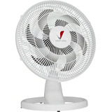 Ventilador Oscilante Mesa Ventura 50cm Bivolt Ventidelta Cor Da Estrutura Branco Cor Das Pás Acinzentado Diâmetro 50 Cm Frequência 150w Material Das Pás Plástico Quantidade De Pás 6 110v/220v