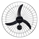 Ventilador Parede Ventisol Com 3 Pás 60 Cm Cor Da Estrutura Preto Cor Das Pás Preto Material Das Pás Plástico 110v/220v