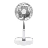 Ventilador Portátil Silencioso Dobrável 7200mah Retrátil Cor Da Estrutura Branco Cor Das Pás Branco Diâmetro 19 Cm Frequência 110-220v Material Das Pás Abs Quantidade De Pás 3 110v/220v