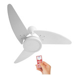 Ventilador Teto Wind Light Roma Luminária Led 18w + Controle