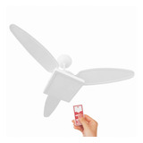 Ventilador Teto Wind Light Silent Led 18w + Controle Ponente