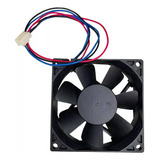Ventoinha Cooler 80x80x25mm 12v 0,15a 3 Fios Rolamento Adda