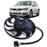 Ventoinha Eletroventilador Do Ar Condicionado Golf 1999/2012 Audi A3 1999/2006 Bora 9 Pás Pequena 