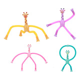 Ventosa, Brinquedo De Girafa, 4 Peças, Tubo Telescópico, Des