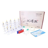Ventosas Kit C/ 32 Copos + Magnetos + Bomba Para Massagem 
