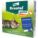 Vermífugo Para Gatos Drontal Spot On