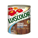 Verniz Base Água Madeira Cores 900ml Lukscolor Móveis 1/4 