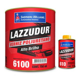 Verniz Pu Automotivo 6100 Lazzuril 900ml