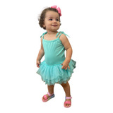 Vestido Alça Bailarina Tutu C/ Short Ballet Blogueirinha 