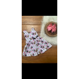 Vestido Bebê Infantil Vários Temas Mesversário Casual Festa