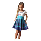 Vestido Boneca Infantil Encanto Mirabel Pronta Entrega