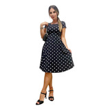 Vestido Cintura Marcada Midi Malha Elástica Festa 2709