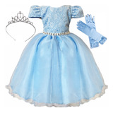Vestido De Festa Infantil Luxo Princesa