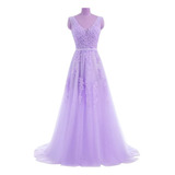 Vestido De Festa Lavender Serenity Modelo Princesa Festas