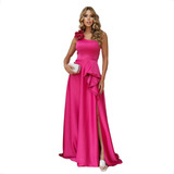 Vestido De Festa Pronta Entrega Azul Tiffany - Madrinha Luxo
