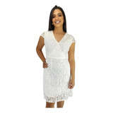 Vestido De Festa Renda Feminino Tubinho Midi Moda Evangélica