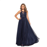 Vestido De Festas Longo Pronta Entrega Nude Bege Dourado