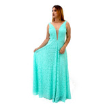 Vestido De Madrinha Para Festa De Casamento Longo Saia Godê 