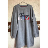 Vestido De Moletom Tommy Hilfiger Original