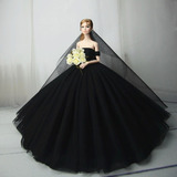 Vestido De Noiva P/ Boneca Barbie