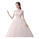 Vestido De Noiva Princesa Bordado Maravilhoso Pronta Entrega