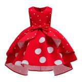 Vestido De Princesa Infantil Retrô De