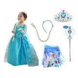 Vestido Fantasia Frozen Infantil Lindo Menina
