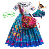 Vestido Fantasia Infantil Mirabel Meninas +