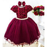 Vestido Festa Infantil Juvenil Floral Luxo Jardim Encantado