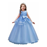 Vestido Festa Infantil Longo Juvenil Casamento Florista Dama