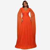 Vestido Festa Madrinha Casamento Longo Com Brilho Luxo Cl