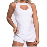 Vestido Fitness Com Short - Qualidade