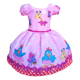 Vestido Galinha Pintadinha Turma Galinha Pintadinha