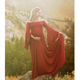 Vestido Gestante, Supléx , Manga Longa Vc17