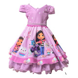 Vestido Infantil Casa Magica Da Gabi Menina Luxo