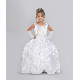 Vestido Infantil De Daminha Modelo Princesa