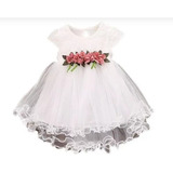 Vestido Infantil Festa Batizado Bebe Casamento Aniversário