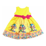 Vestido Infantil Patati Patata Festa Temático