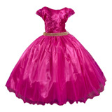 Vestido Infantil Pink, Aniversário, Casamento, Debutante