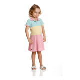 Vestido Infantil Polo Piquet Luxo Tenista Poah Noah 48542