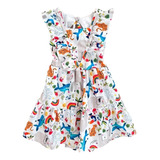 Vestido Infantil Rodado Menina Mini Diva