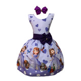 Vestido de Festa Luxo da Princesa Sofia Disney - Desapegos de Roupas quase  novas ou nunca usadas para bebês, crianças e mamães. 866369