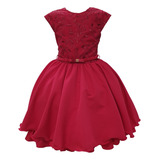 Vestido Infanto Juvenil Festa Luxo Rodado Casamento 6 Ao 16