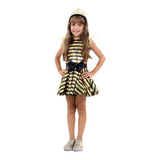 Vestido Lol Surprise De Luxo Infantil Abelha Rainha + Brinde