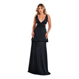 Vestido Longo De Renda Transparência Feminino Estilo Praiano