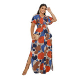 Vestido Longo Gestante Moda Comportada Evangélico Plus Size