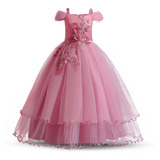 Vestido Longo Infantil Juvenil Casamento Dama Florista Festa